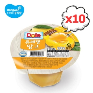 돌(Dole) Dole 퓨레젤 망고 젤리 90g [10개]
