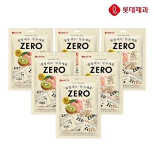 롯데제과 제로 후르츠 젤리 238g (6개)_이미지