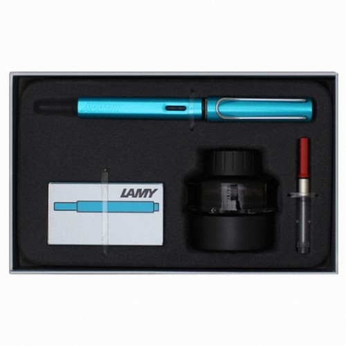 라미 알스타 퍼시픽블루 스페셜에디션 만년필 기프트 세트_이미지