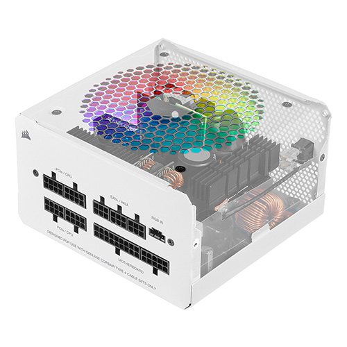 CORSAIR iCUE CX750F RGB 화이트_이미지