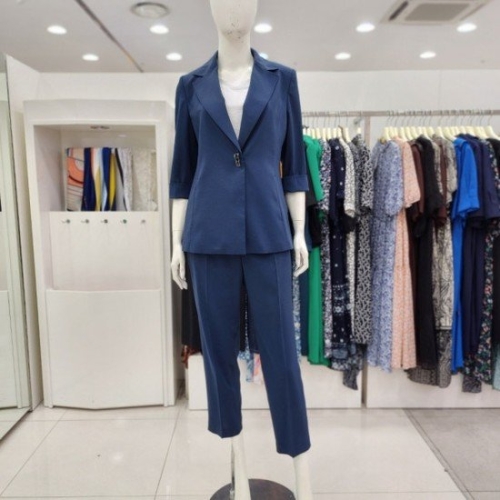 조이너스 23추 바지 한벌 세트 칠부 캐주얼 정장DF8WTJ030WTP030_이미지