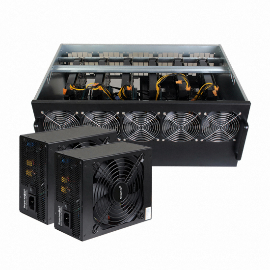 마이크로닉스 BTC-6132P 마이닝 케이스 (1250W 80+ Gold 파워포함)_이미지