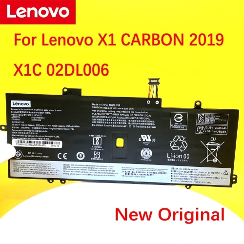 레노버 X1 카본 2019 노트 북 배터리 X1C SKB10K97644 02DL004 02DL005 L18M4P72 L18C4P7.._이미지