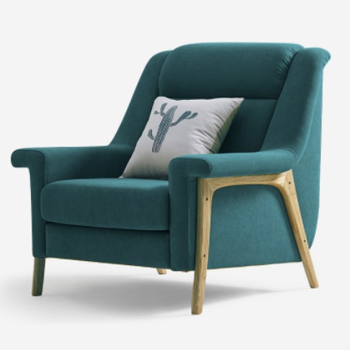 아쿠아릭 미노 패브릭 소파 1인용_이미지