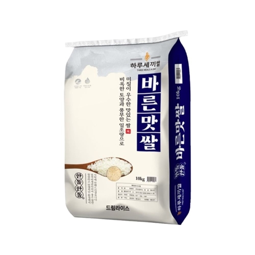 하루세끼쌀 2025 햅쌀 바른맛쌀 친들미 특등급 10kg (1개)_이미지