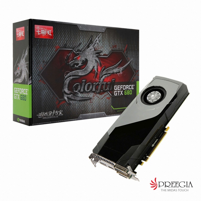 COLORFUL ������ GTX680 Classic D5 2GB HDMI KIT