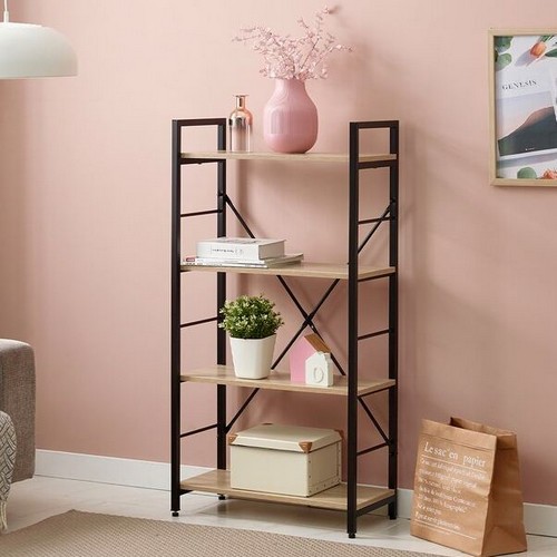 BLMG블루밍홈 와이즈 4단 책장 600_이미지