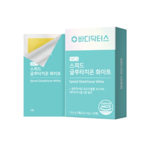 바디닥터스 WCS 스피드 글루타치온 화이트 432mg 30매 (3개)_이미지