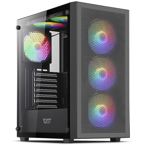 darkFlash DK200 NEO MESH RGB 식스팬 (블랙)_이미지