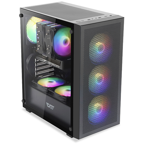darkFlash DK200 NEO MESH RGB 식스팬 (블랙)_이미지