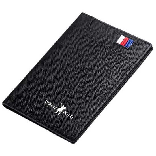윌리엄폴로 소가죽 카드지갑 195193A