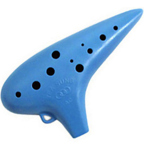 예성 플라밍 오카리나 알토C 블루_이미지