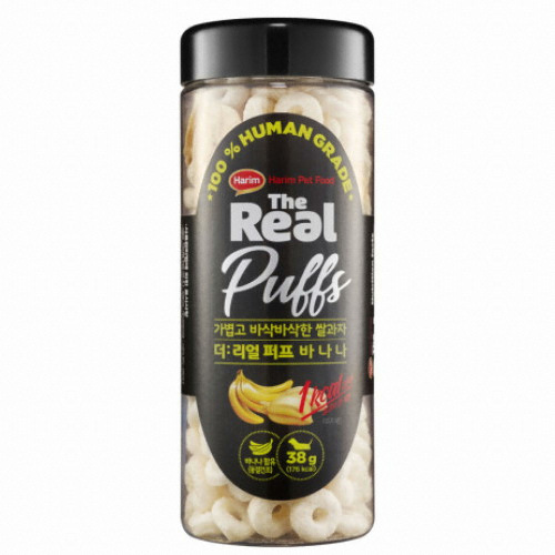 더리얼 독 퍼프 바나나 38g이미지입니다. 누르면 해당 게시물로 새창이동합니다.