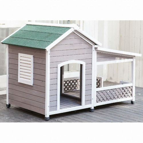 헬로망치 원목 초대형 개집견집 독하우스 (HM-A9000)