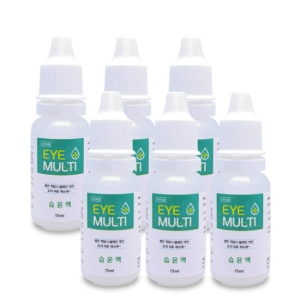휴먼바이오 아이플러스 습윤액 15ml (6개)