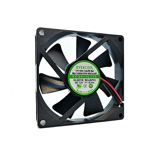 EVERCOOL 80mm (15T/S/4P/RoHS)(EC8015L12S-4P)_이미지
