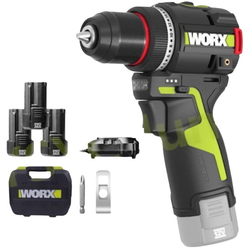 웍스 WU135 해외구매 (2.0Ah, 배터리 3개)