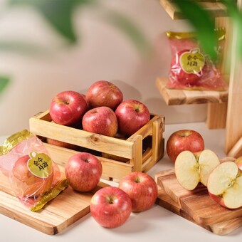 착한식탁 순수 부사 <b>세척</b><b>사과</b> 꼬마소과 5kg