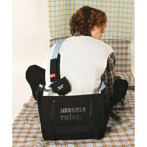 마스마룰즈 MASMARULEZ 스트랩 선택Custom messenger bag Twin Zipper 128264