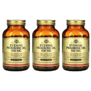 솔가 달맞이꽃오일 500mg 180캡슐 (3개)_이미지