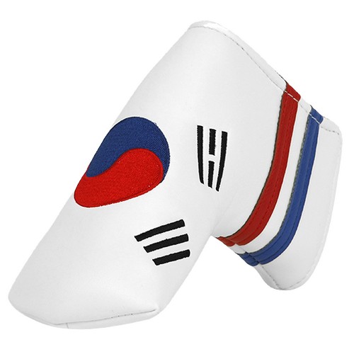 국가대표 태극기 일자 퍼터커버