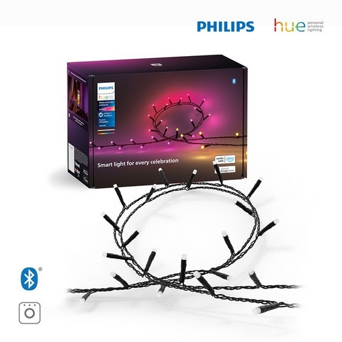 필립스 LED hue 화이트&컬러 페스타비아 스트링 트리조명 20m_이미지