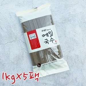 봉평농원 봉평촌 메밀국수 봉투형 1kg (5개)_이미지