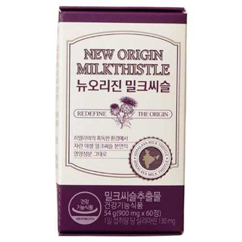 유한양행 뉴오리진 밀크씨슬 60정 (1개)