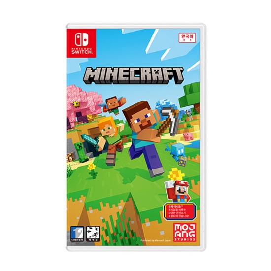 마인크래프트 한글판 SWITCH, 패키지칩_이미지