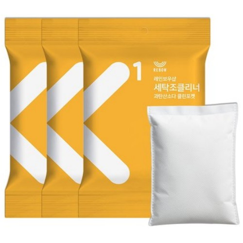 레인보우샵 세탁조클리너 클린포켓 400g (3개)_이미지
