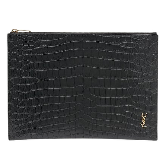 생로랑 타이니 모노그램 크로커다일 클러치백 607779 DZE0W 1000이미지입니다. 누르면 해당 게시물로 새창이동합니다.