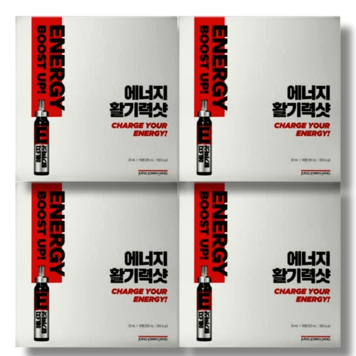 정관장 에너지 활기력 샷 20ml 16병 (4개)_이미지
