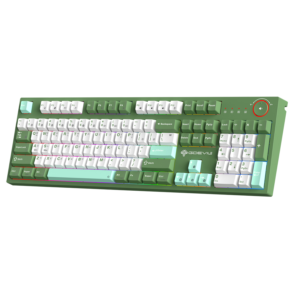 GDEVIL G915 PRINCE 기계식 (ARMY GREEN)_이미지
