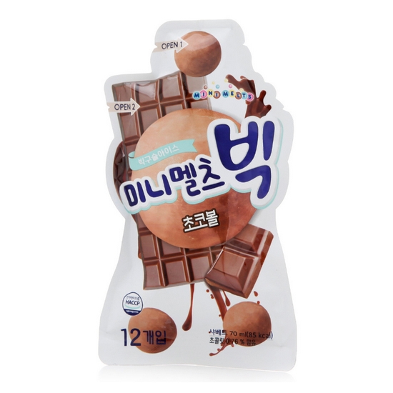 동학식품 미니멜츠 미니멜츠빅 초코볼 아이스 70ml (10개)
