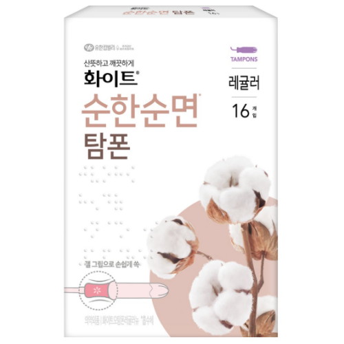 순한순면 탐폰 레귤러 16개