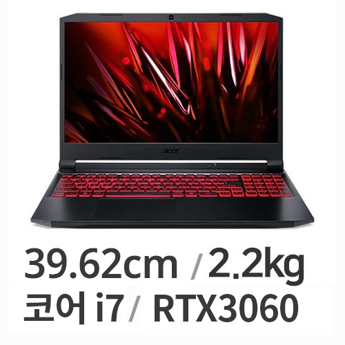 에이서 니트로 5 AN515-57 3060 (SSD 256GB)