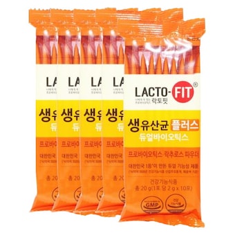 <b>락토</b><b>핏</b> 생유산균 플러스 듀얼바이오틱스 100포