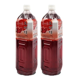 참다음 파낙스 오미자 1500ML 2개 오미자차 오미자청