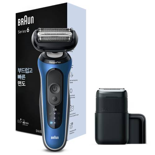 브라운 시리즈6 62-B1000s (1개+휴대용면도기)