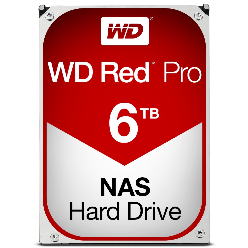 Western Digital WD RED Pro 7200/128M (6TB, WD6001FFWX)