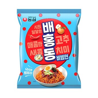 농심 <b>배홍동</b> 비빔면 137g