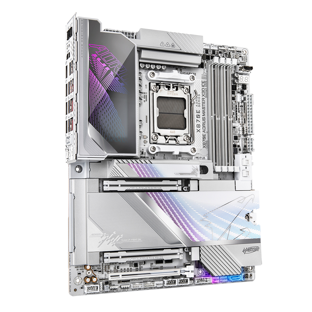 GIGABYTE X870E AORUS MASTER X3D ICE �Ǿ���Ʈ