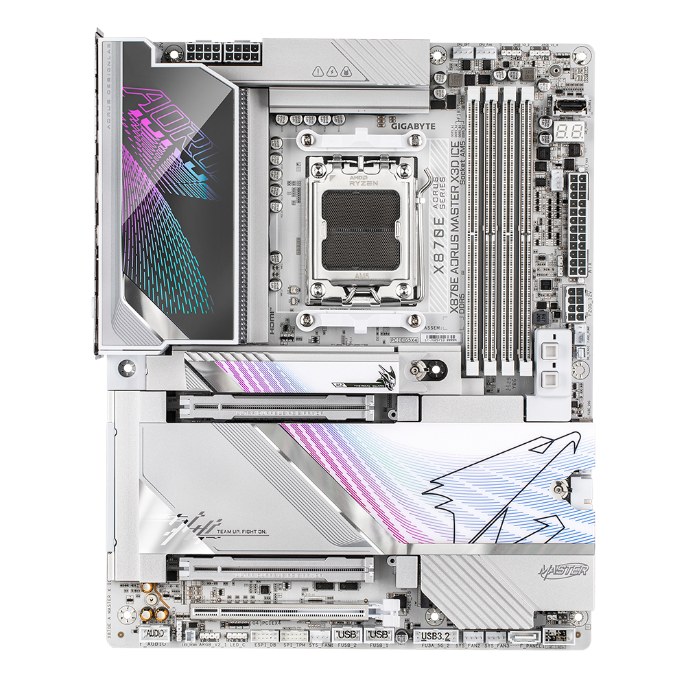 GIGABYTE X870E AORUS MASTER X3D ICE �Ǿ���Ʈ