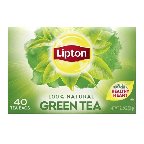 립톤 내츄럴 그린 티 40티백x6팩 Lipton Tea Bags 100 Natural Green Can Help Suppo..