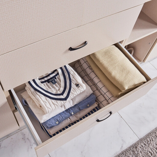 장인가구 로더 베이직 LPM 3서랍 옷장 800_이미지