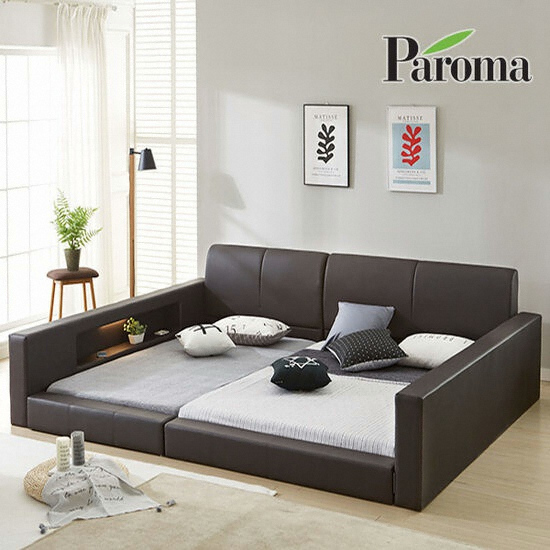 파로마 네임 가드 LED 패밀리침대 Q+Q (매트별도)