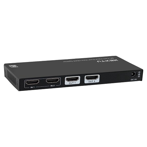 �������������ͽ� NEXTU NEXT-8122SP8K60 2x2 HDMI ��Ʈ���� ����ġ