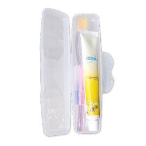 오랄케어시스템/여행용 칫솔치약 1세트 4개