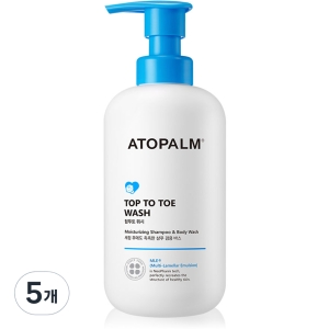 네오팜 아토팜 탑투토 워시 460ml (5개)
