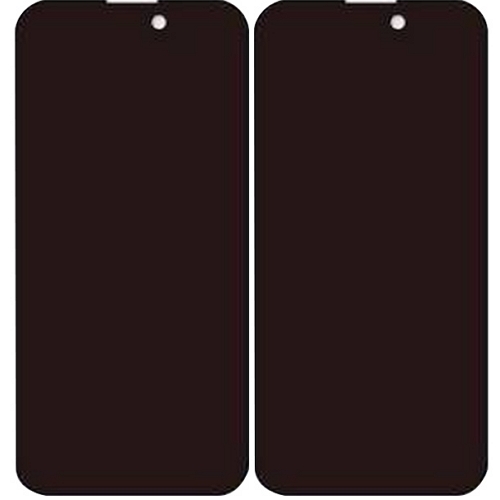 제로스킨 갤럭시S23 플러스 심봉사 프라이버시 스크린 강화유리 보호필름 (액정 2매)_이미지